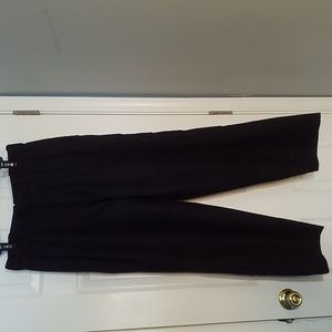GAP SLACKS BLACK STRETCH WOOL 30/30